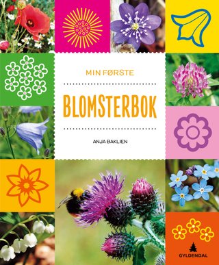 "Min første blomsterbok" av Anja Baklien