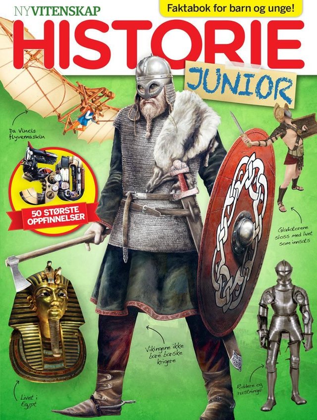 "Historie - junior" av Line Therkelsen