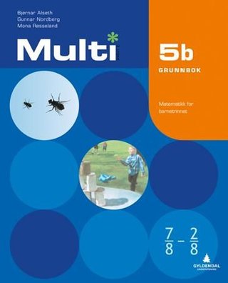 Multi 5b, 2. utgave - Grunnbok : Smart bok : matematikk for barnetrinnet