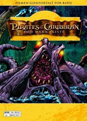 "Pirates of the Caribbean - død manns kiste : filmen gjenfortalt for barn" av Catherine McCafferty