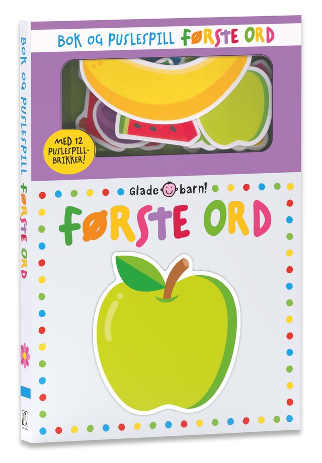 "Første ord - bok og puslespill" av Gareth Williams