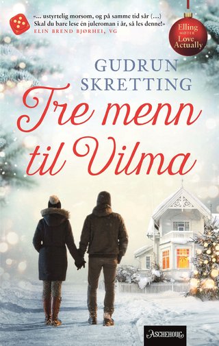 "Tre menn til Vilma roman" av Gudrun Skretting