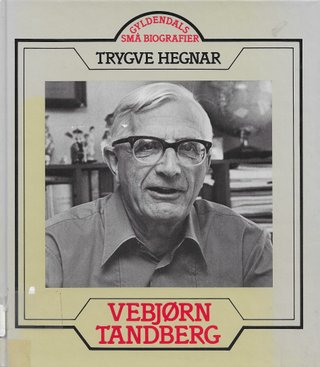 "Vebjørn Tandberg" av Trygve Hegnar