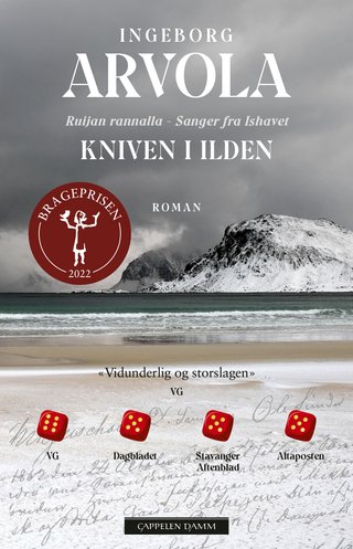 "Kniven i ilden roman" av Ingeborg Arvola