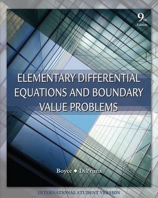 "Elementary Differential Equations and Boundary Value Problems" av William E. Boyce