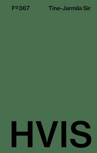 "Hvis" av Tine-Jarmila Sir