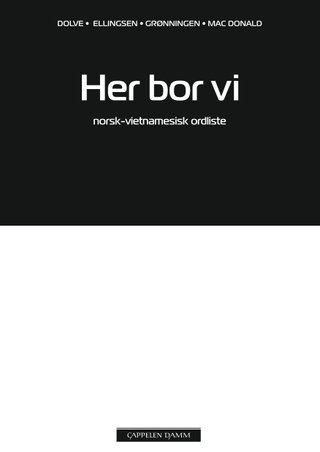 Her bor vi - norsk-tyrkisk ordliste