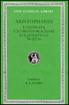 Aristophanes Vol III - The Lysistrata ; The Thesmophoriazusae ; The Ecclesiazusae ; The Plutus LOEB