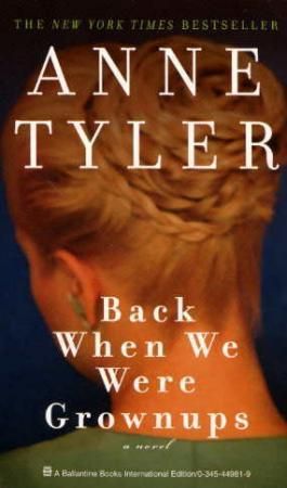 "Back when we were grownups" av Anne Tyler