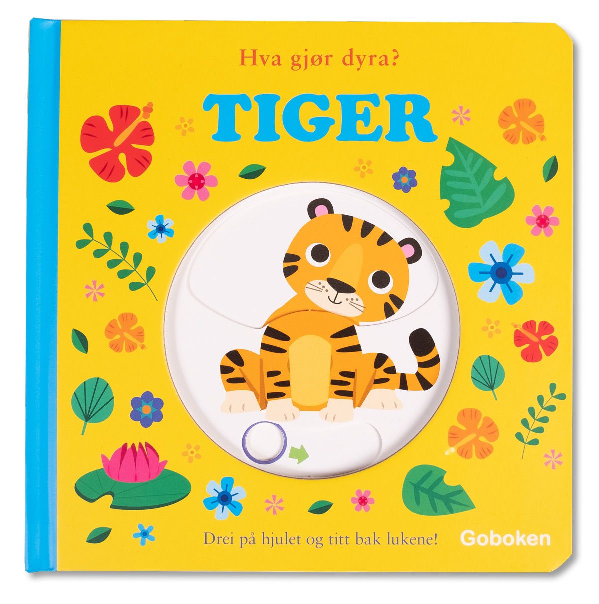 "Hva gjør dyra? - tiger" av Fhiona Galloway