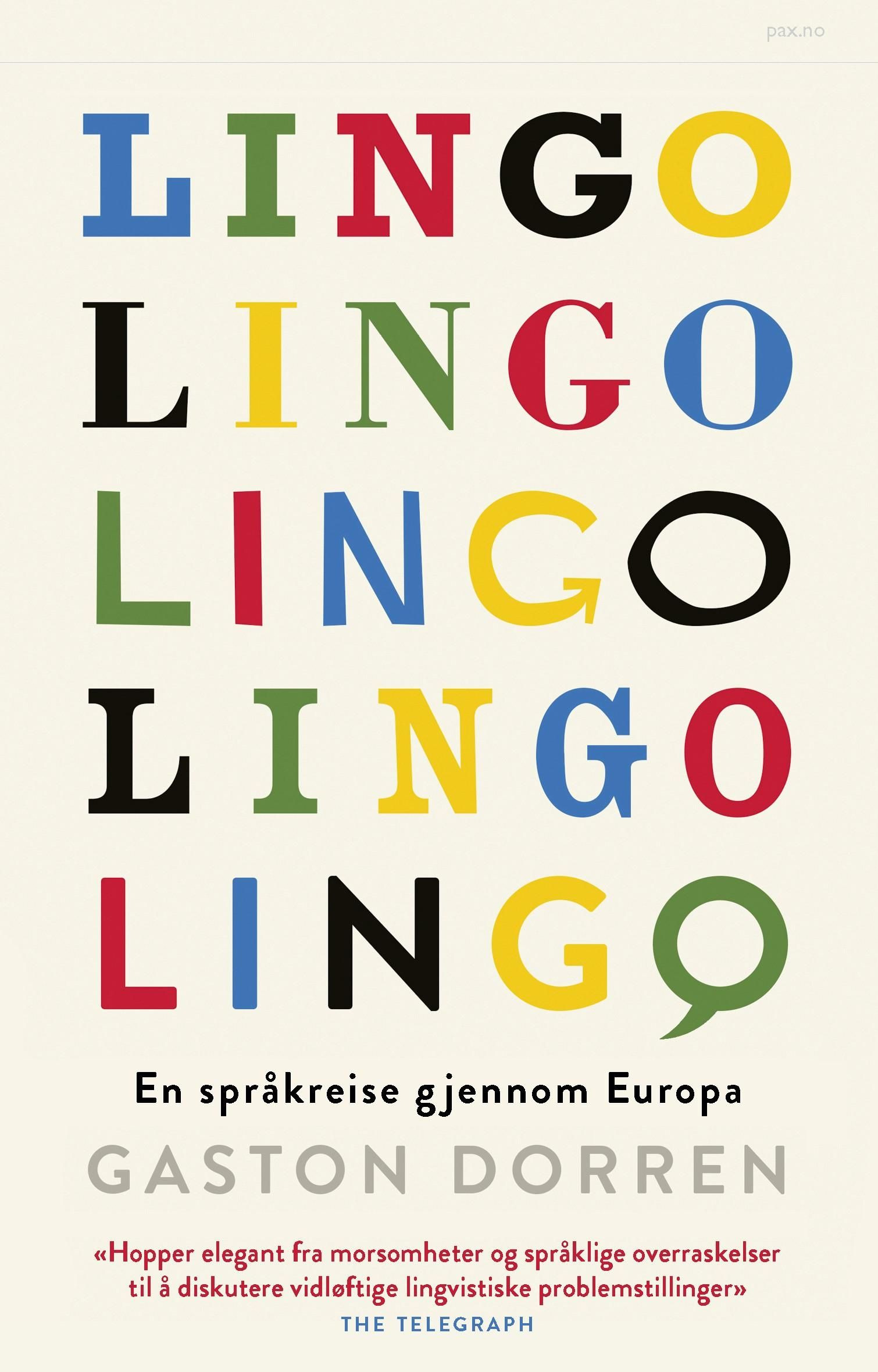 "Lingo - en språkreise gjennom Europa" av Gaston Dorren