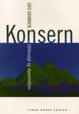 "Konsern - tillitsvalgt og styremedlem" av Gro Granden
