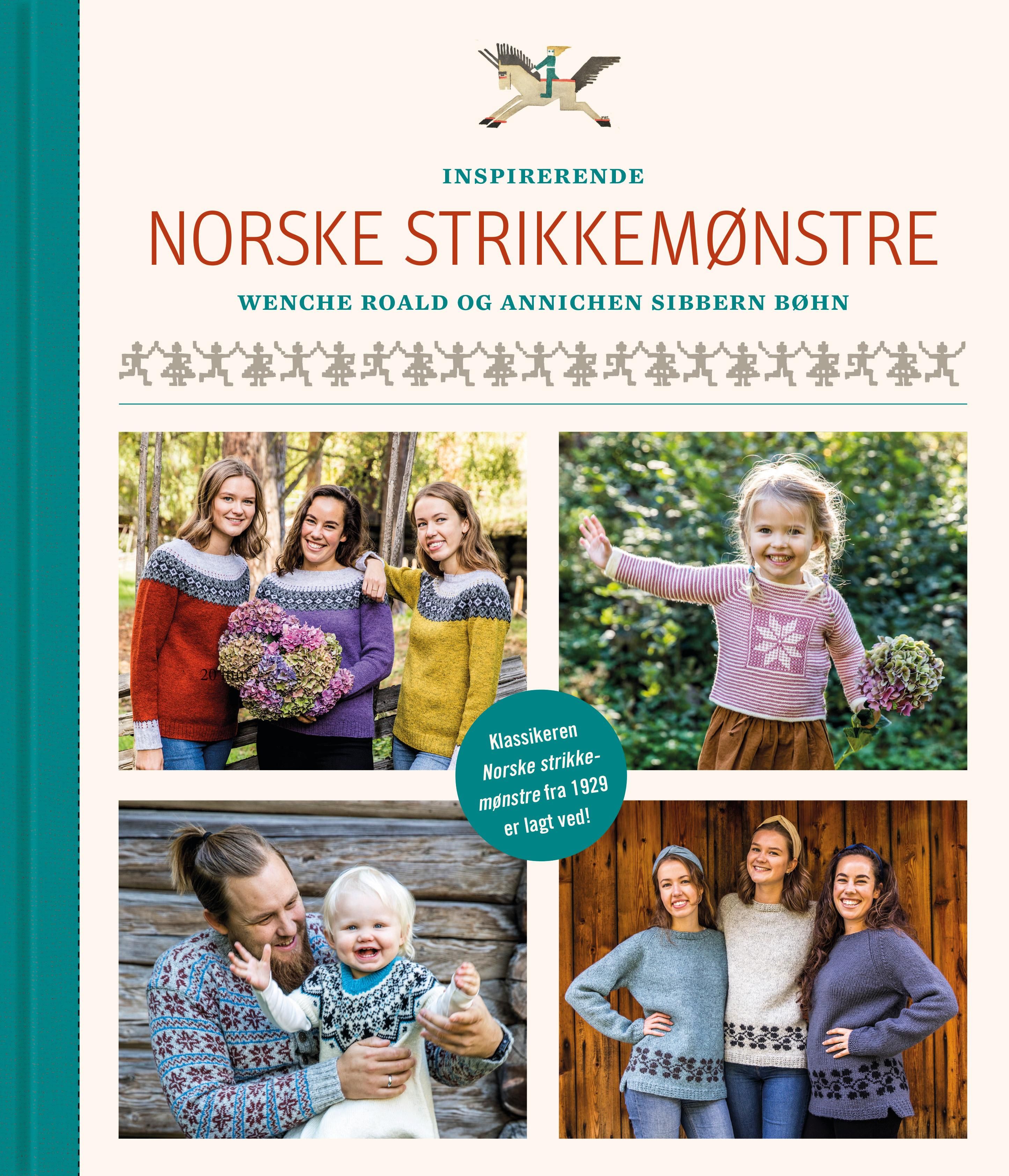"Inspirerende norske strikkemønstre" av Wenche Roald