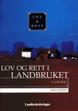 "Lov og rett i landbruket" av Olav Sundet