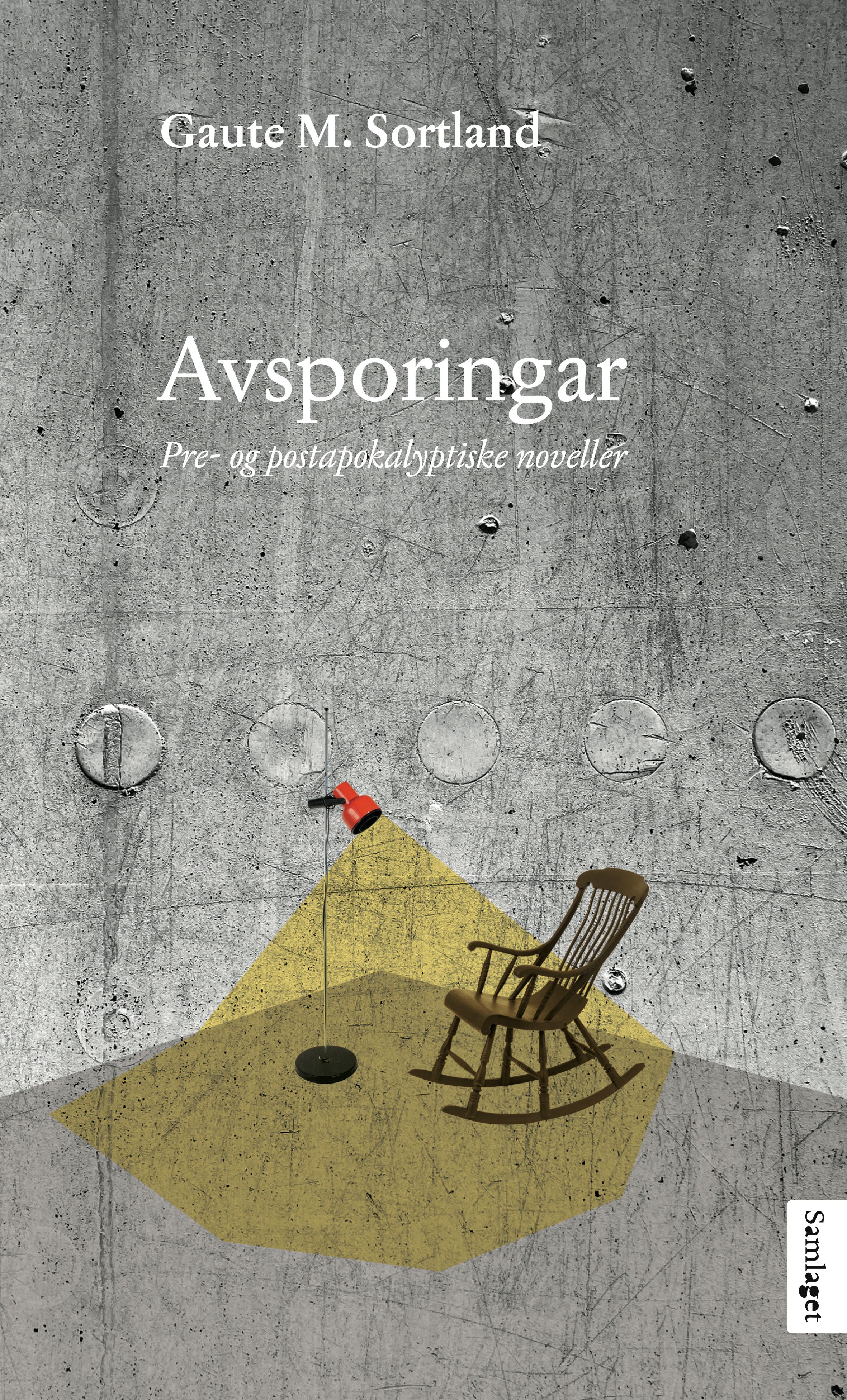 "Avsporingar - pre- og postapokalyptiske noveller" av Gaute M. Sortland