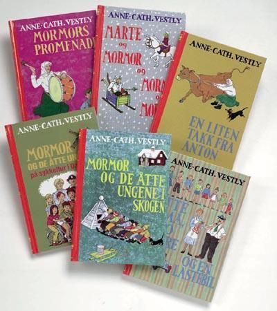 "Mormor og de åtte ungene - bd. 1-6" av Anne-Cath. Vestly