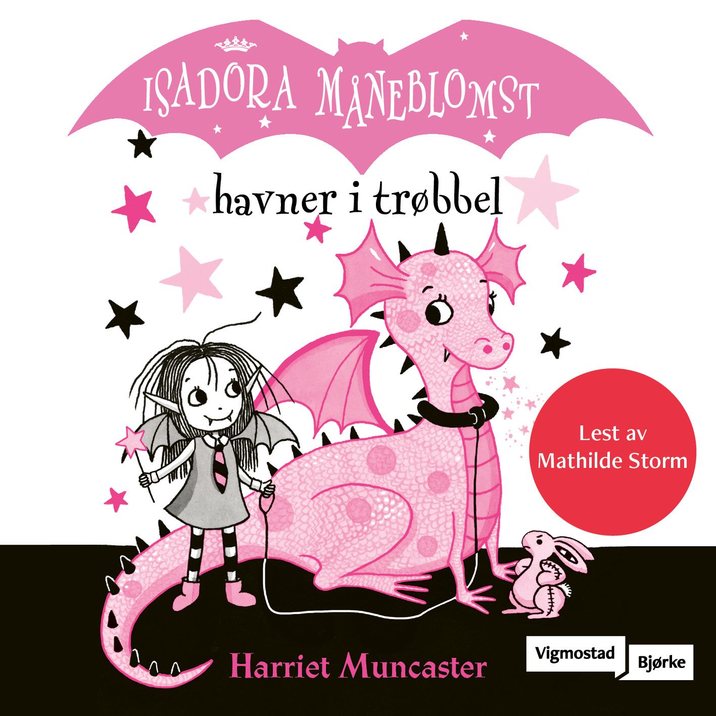 "Isadora Måneblomst havner i trøbbel" av Harriet Muncaster