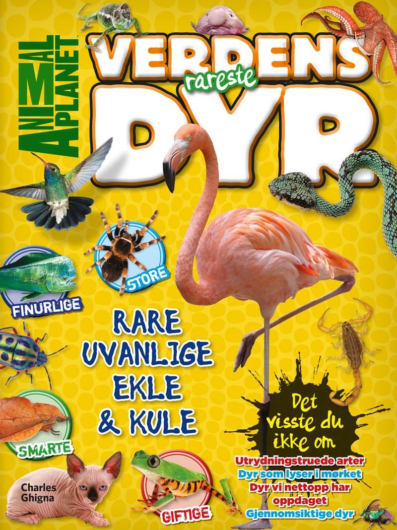 "Verdens rareste dyr" av Charles Ghigna