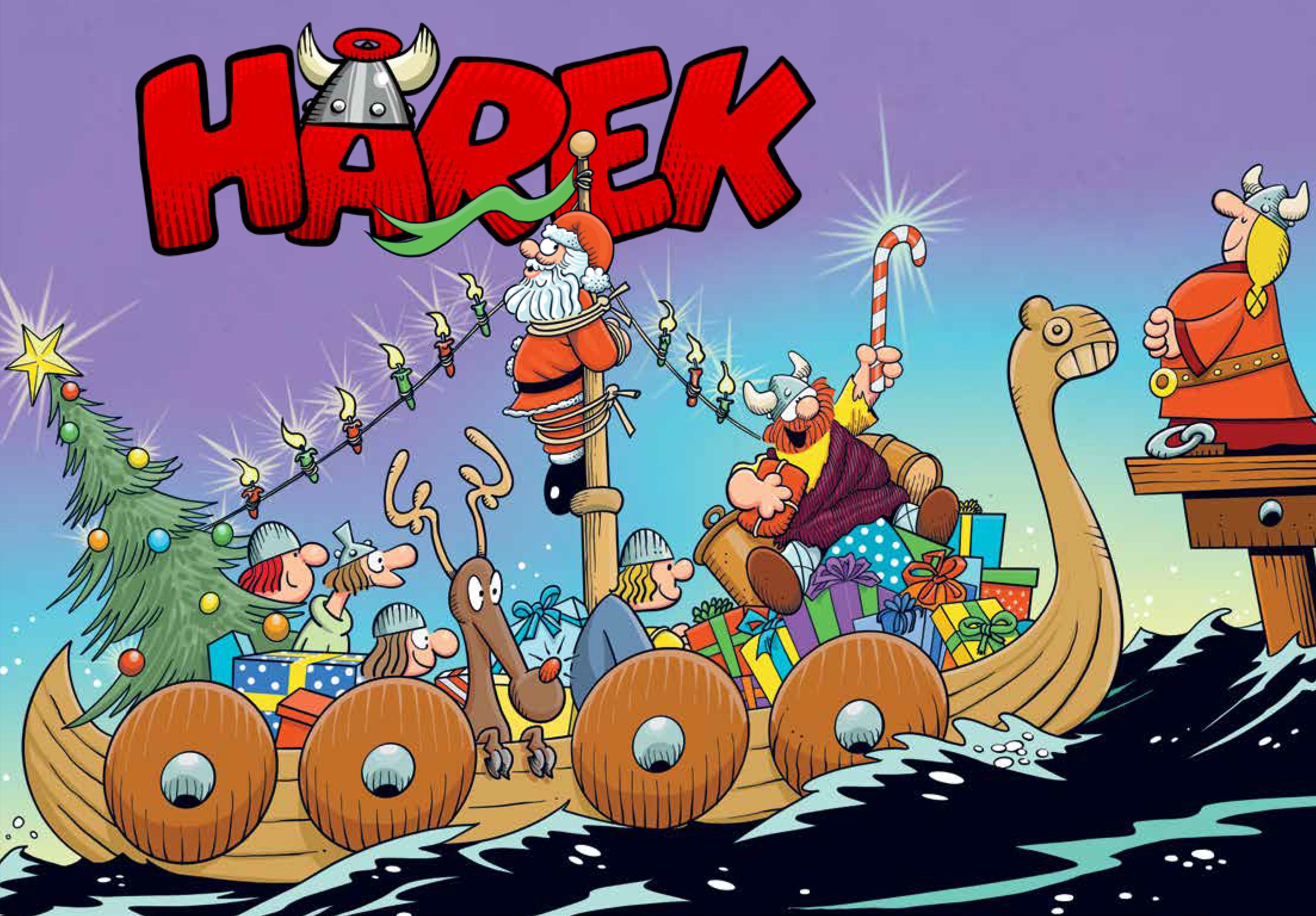 "Hårek julen 2025" av Dik Browne