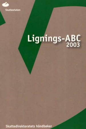 "Lignings-ABC 2003" av Skattedirektoratet