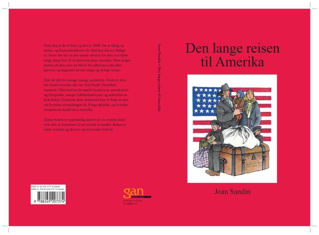 "Den lange reisen til Amerika" av Joan Sandin
