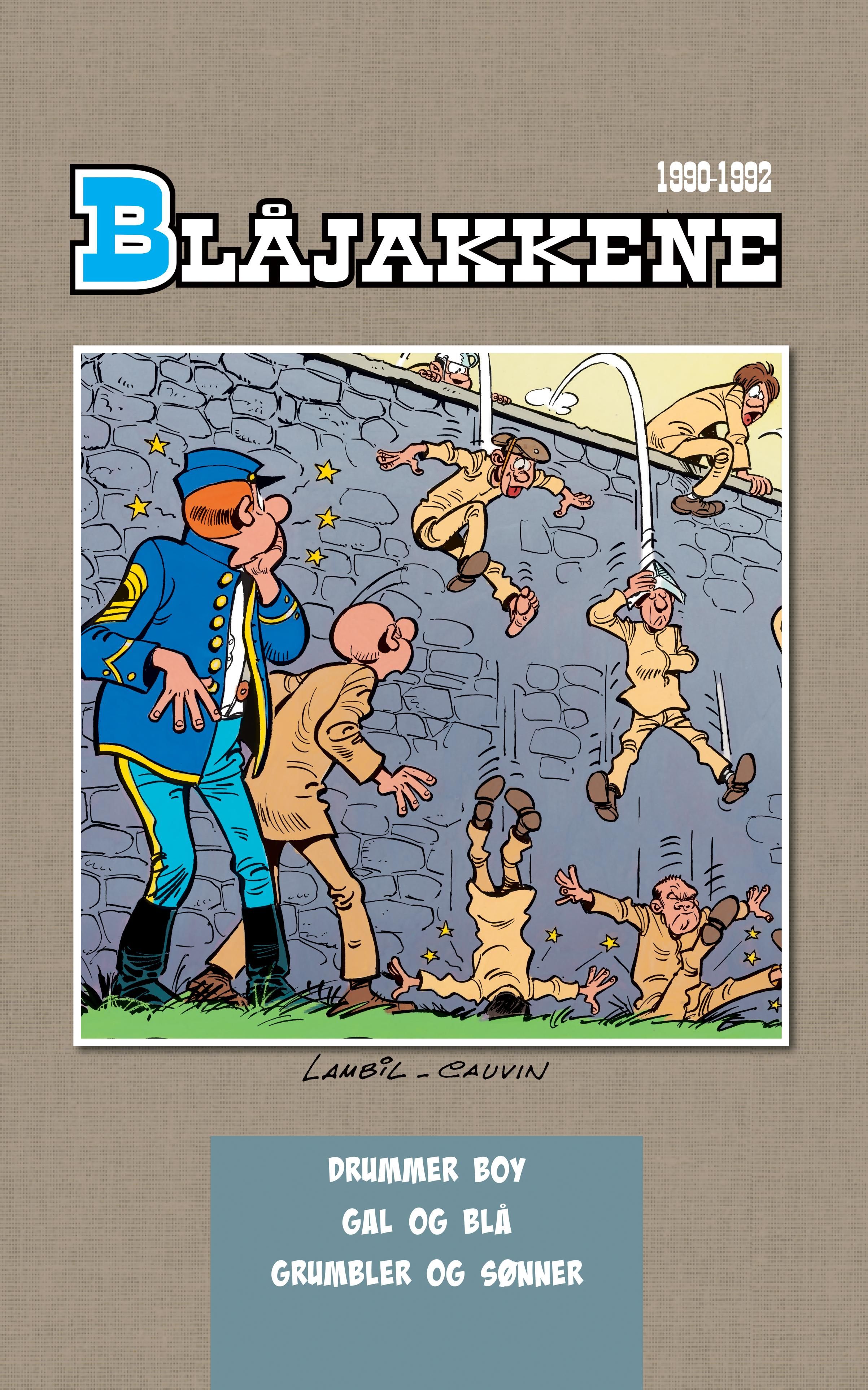 "Blåjakkene 1990-1992" av Raoul Cauvin