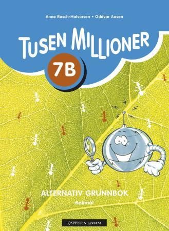 "Tusen millioner ny utgave 7B - Alternativ grunnbok" av Anne Rasch-Halvorsen