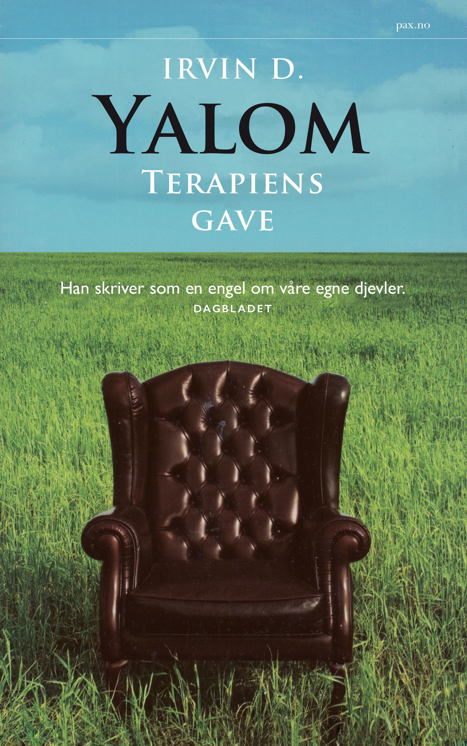"Terapiens gave - åpent brev til en ny generasjon terapeuter og deres pasienter" av Irvin D. Yalom