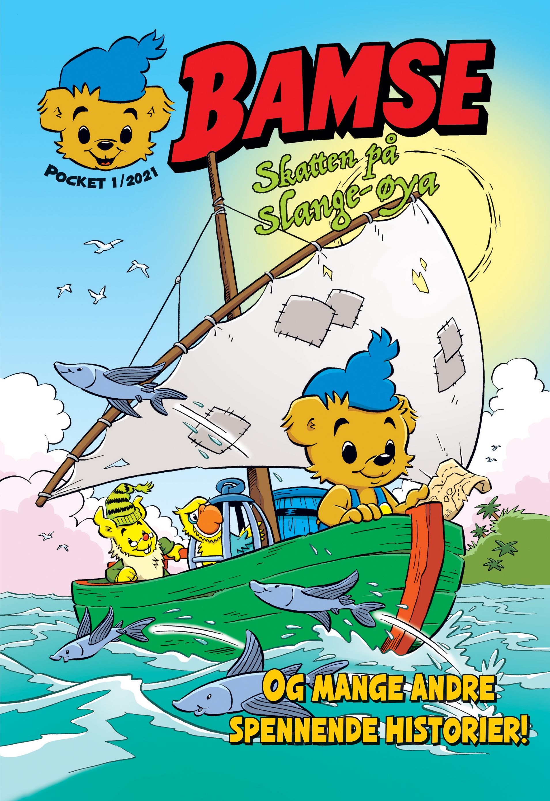 "Bamse - skatten på slange-øya og mange andre historier!" av Tonje Tornes