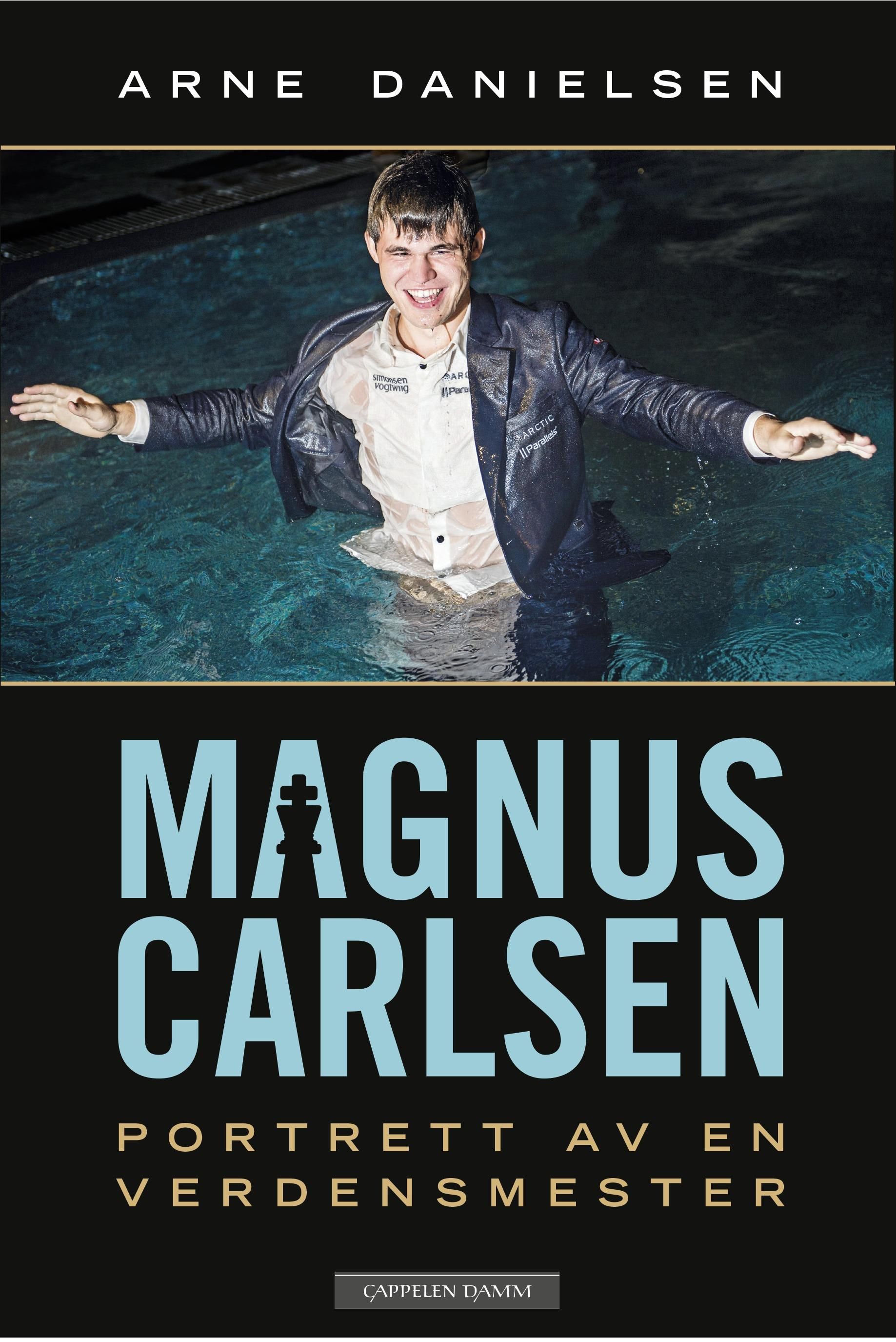 "Mesteren - Magnus Carlsen og sjakkspillet" av Arne Danielsen