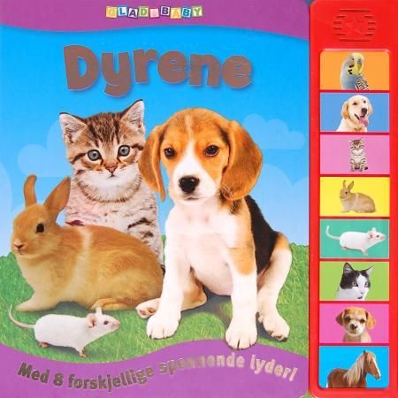 "Dyrene - med 8 forskjellige spennende lyder!" av Brit Bergan
