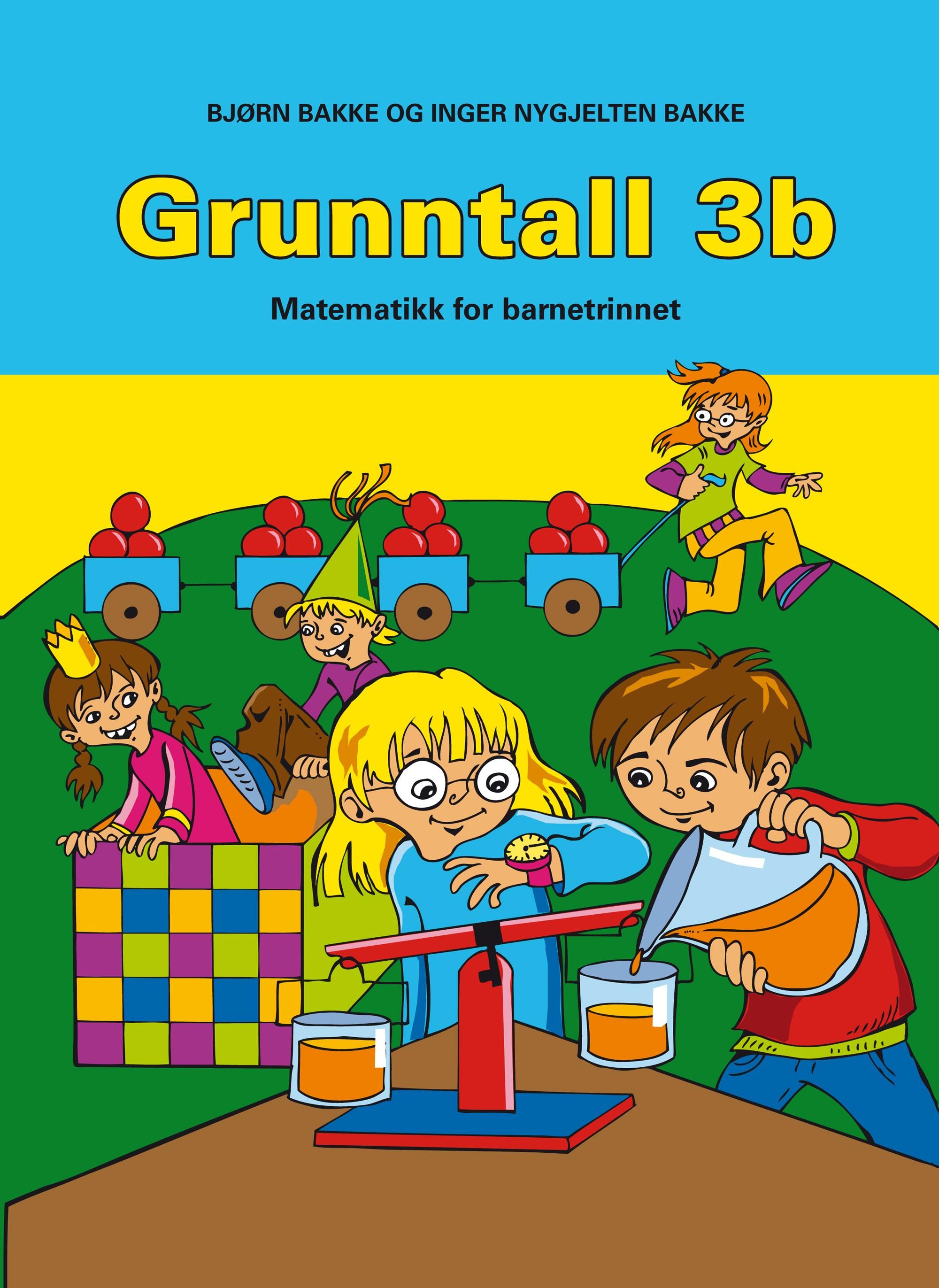 "Grunntall 3b - matematikk for barnetrinnet" av Bjørn Bakke