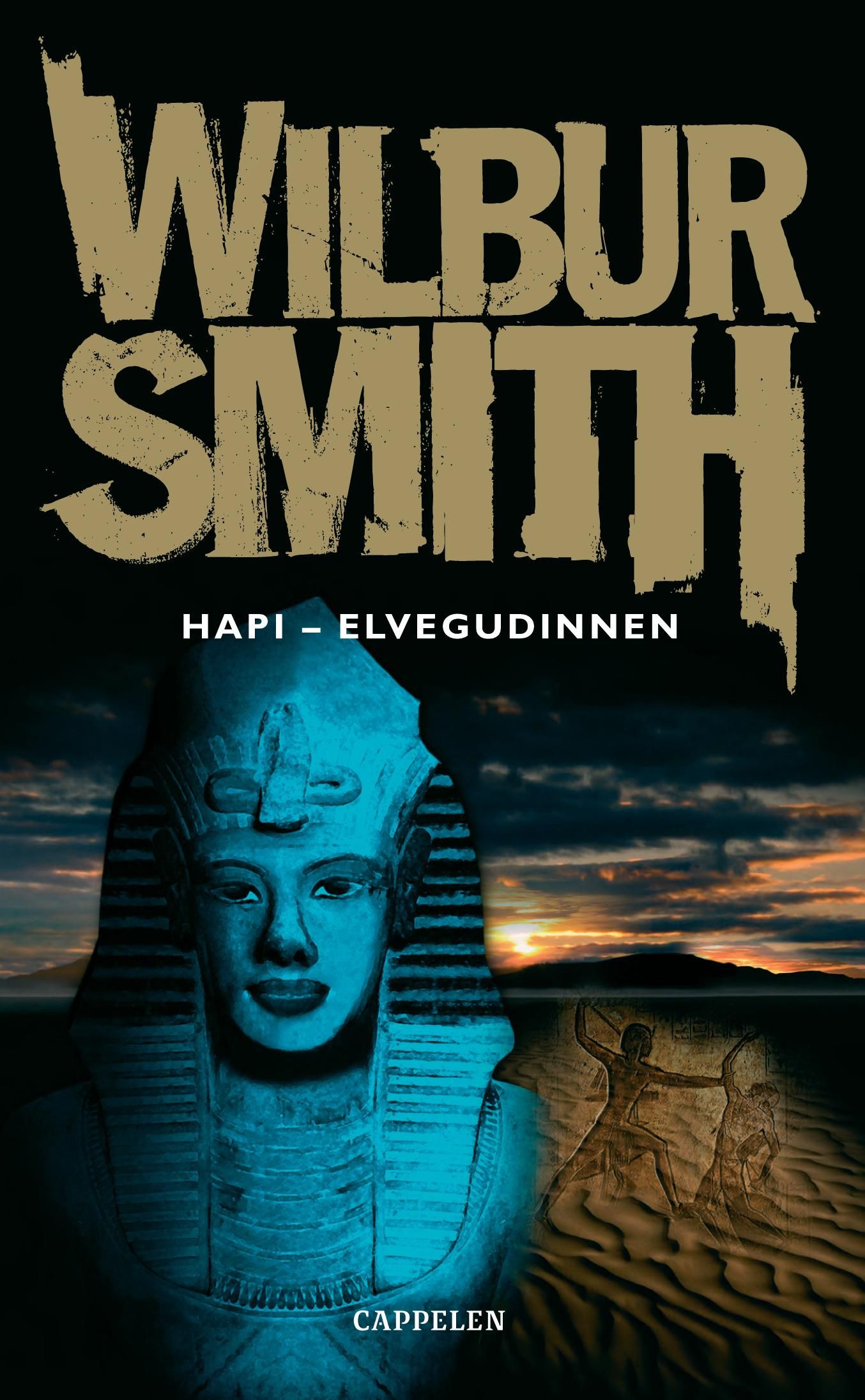 "Hapi - elvegudinnen" av Wilbur Smith