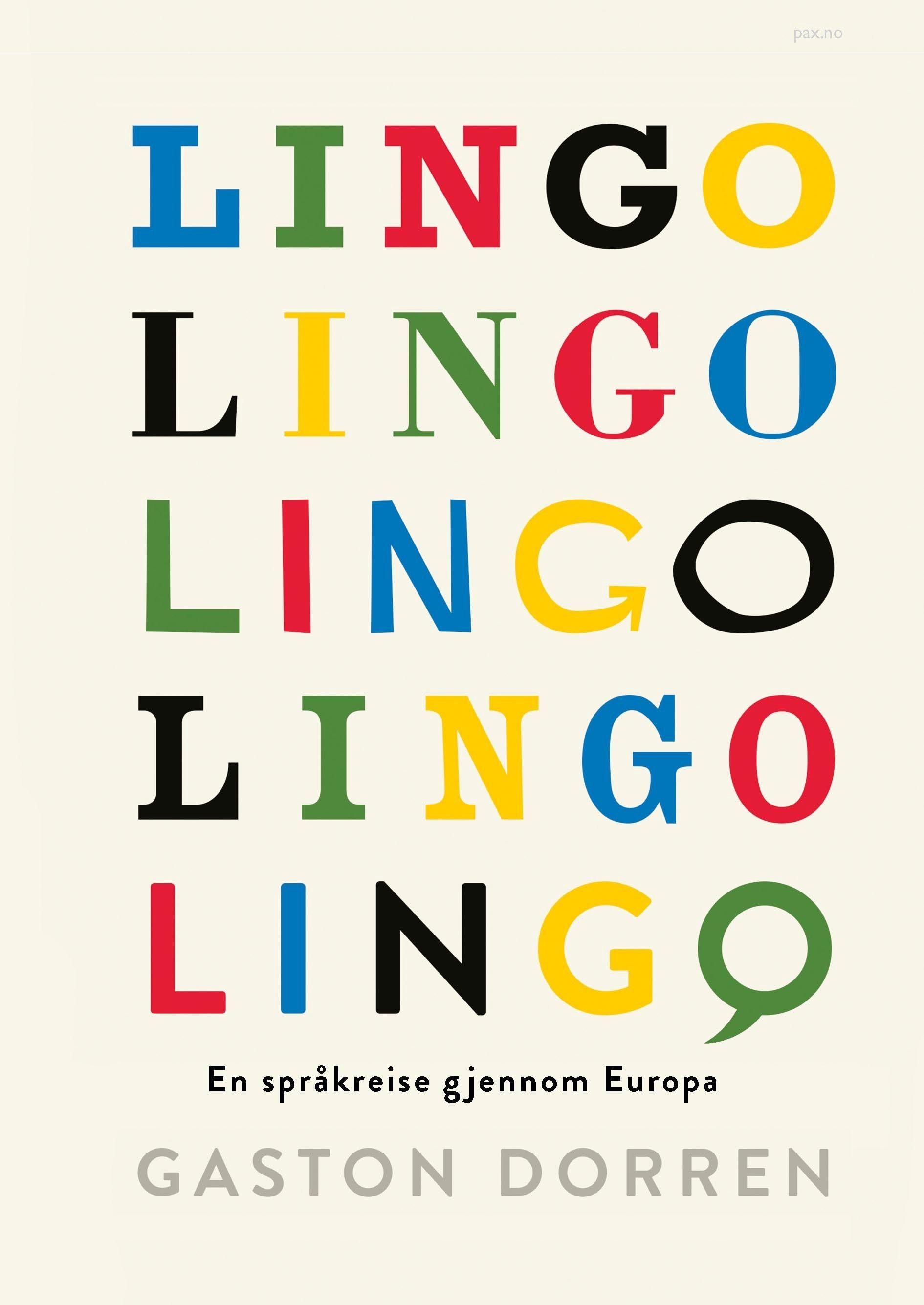 "Lingo - en språkreise gjennom Europa" av Gaston Dorren