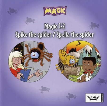 "Magic 1-2 - Spike the spider, Spella the spider" av Vigdis Melå