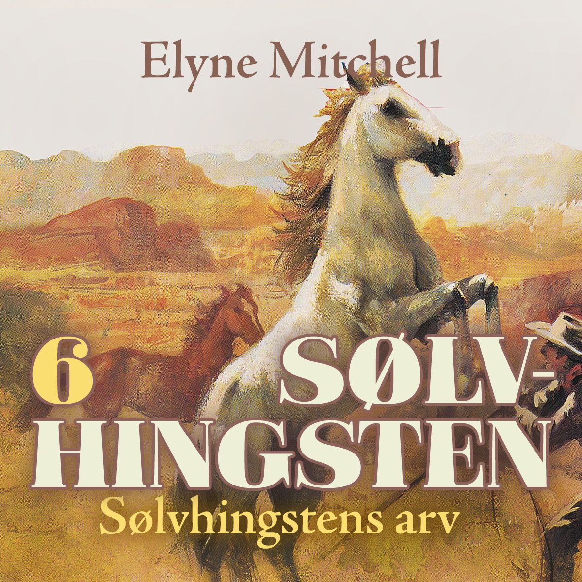 "Sølvhingstens arv" av Elyne Mitchell