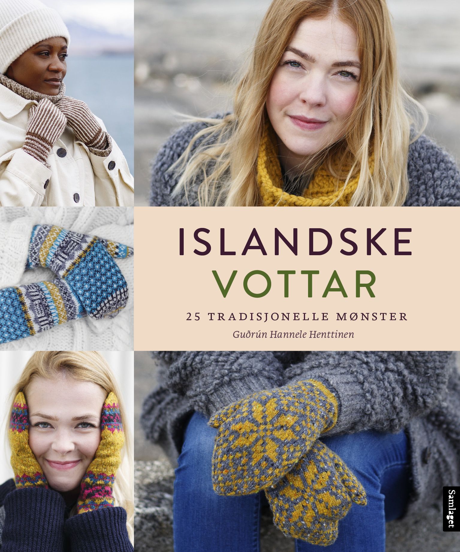 "Islandske vottar - 25 tradisjonelle mønster" av Guðrún Hannele Henttinen