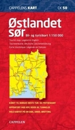 "Østlandet sør - bil- og turistkart = tourist map = Touristenkarte = carte touristique" 