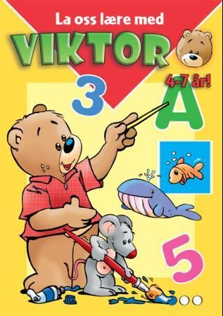 "La oss lære med Viktor (gul)" av Jan Ivens