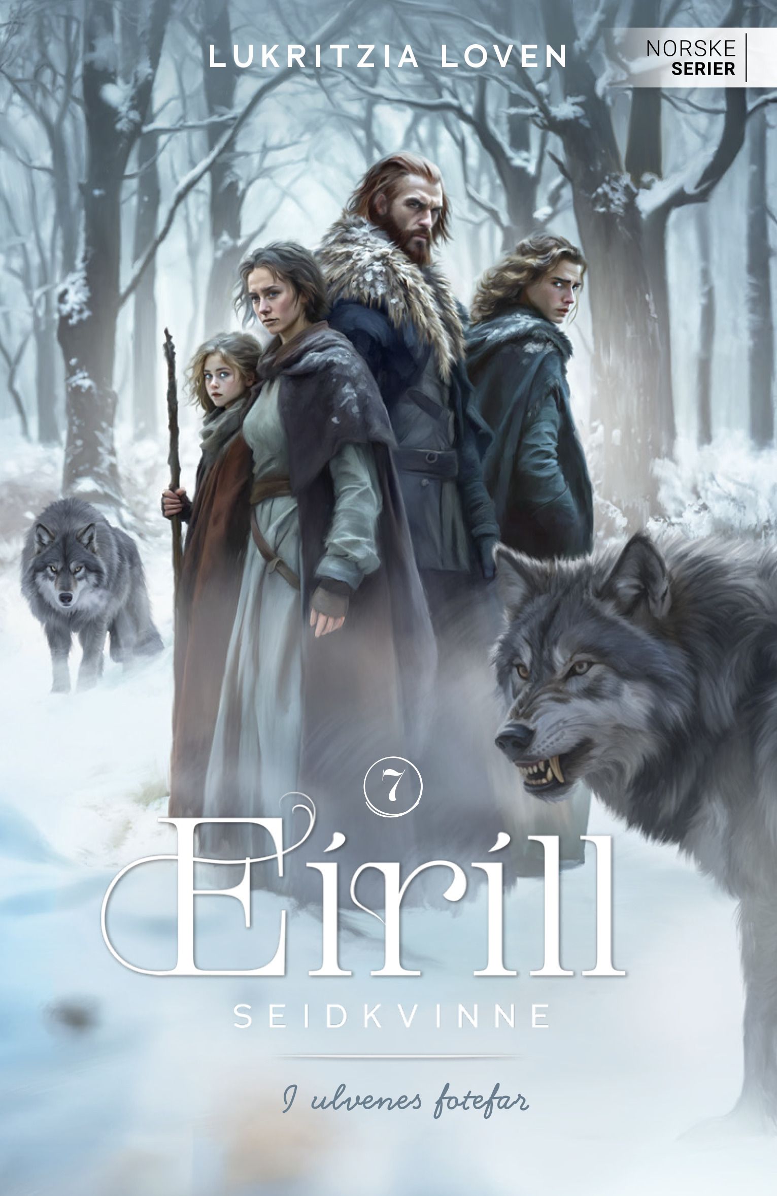 "I ulvenes fotefar" av Lukritzia Loven