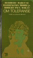 "Om toleranse - Kritikk av et liberalt dilemma" av Herbert Marcuse