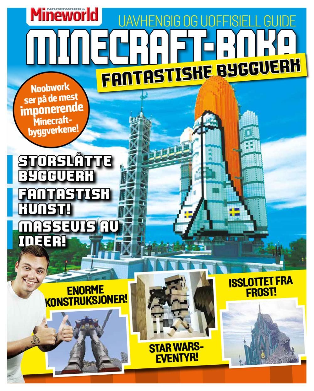 "Minecraft-boka - utrolige byggverk" av Joachim Haraldsen