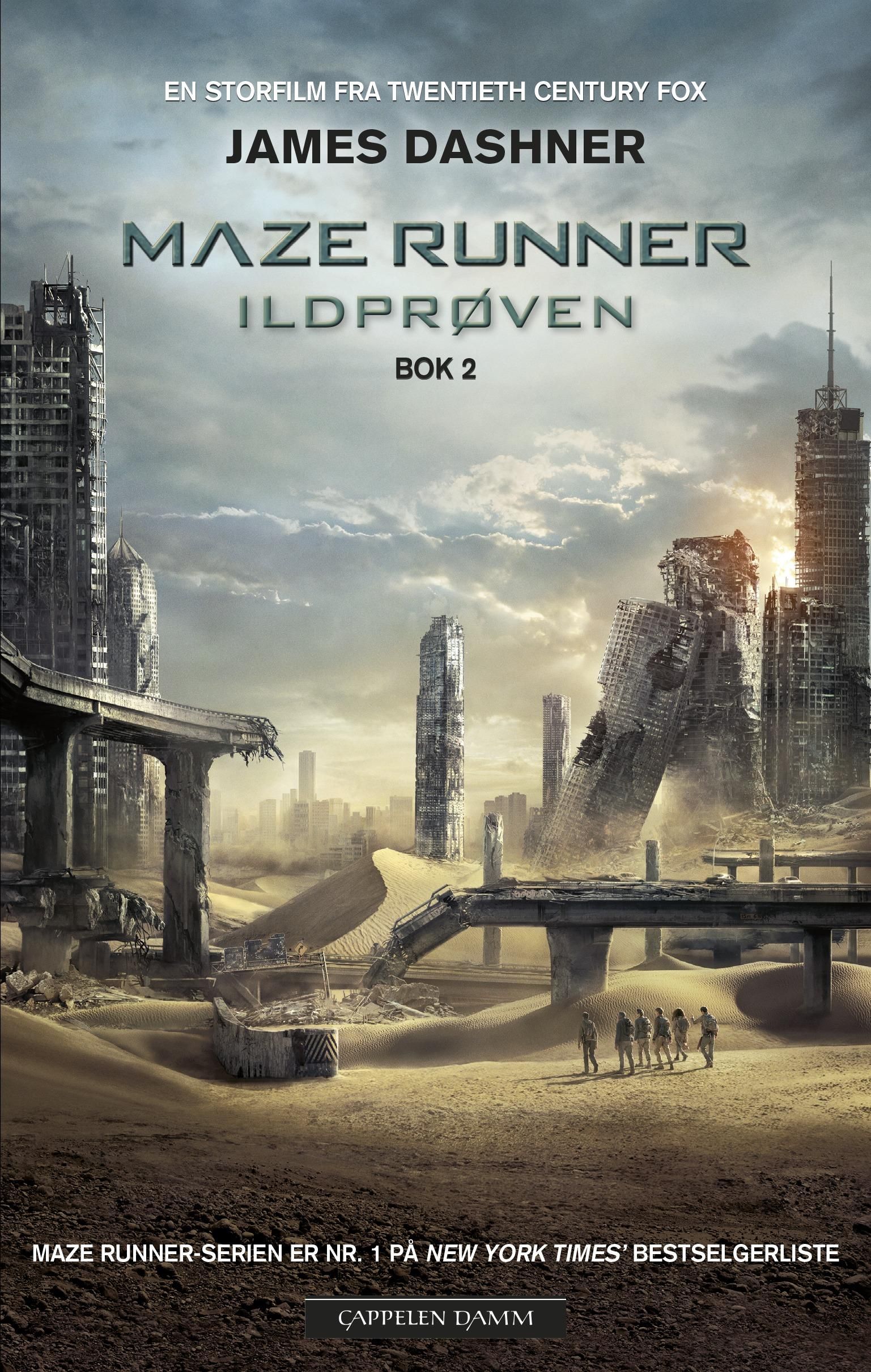 "Ildprøven" av James Dashner