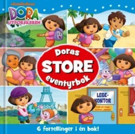 "Doras store eventyrbok" av Sarah Willson