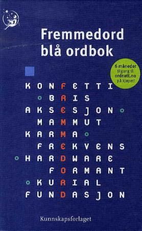 "Fremmedord blå ordbok" av Bjarne Berulfsen