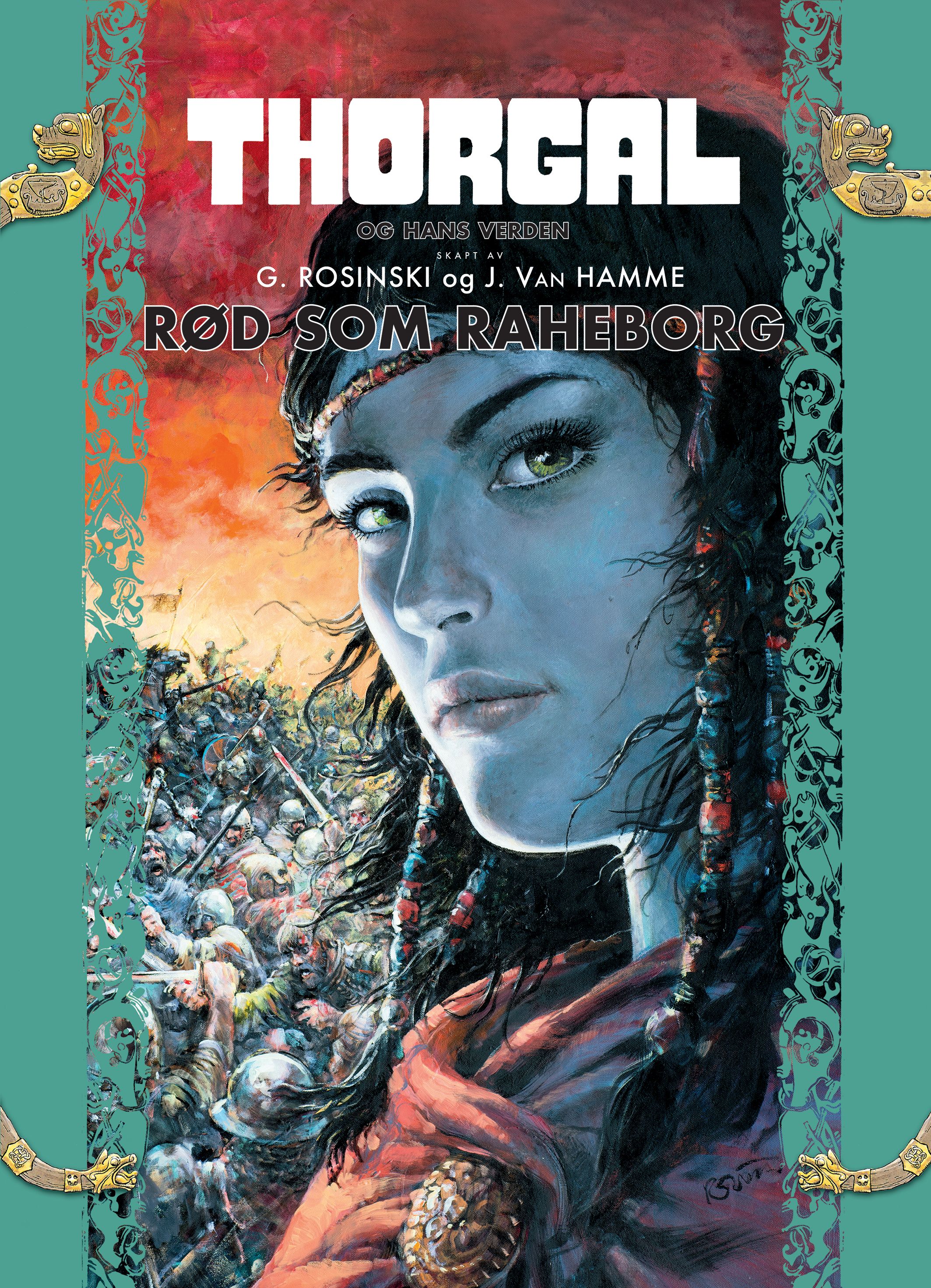 "Rød som Raheborg" av G. Rosinski