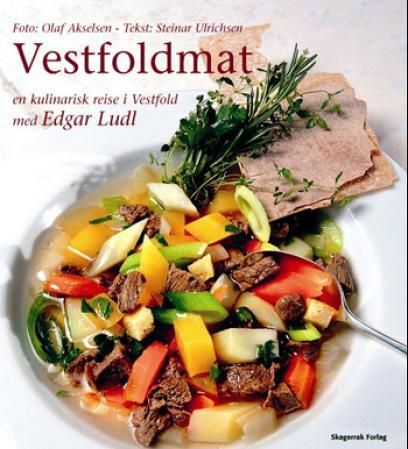 "Vestfoldmat - en kulinarisk reise i Vestfold" av Edgar Ludl