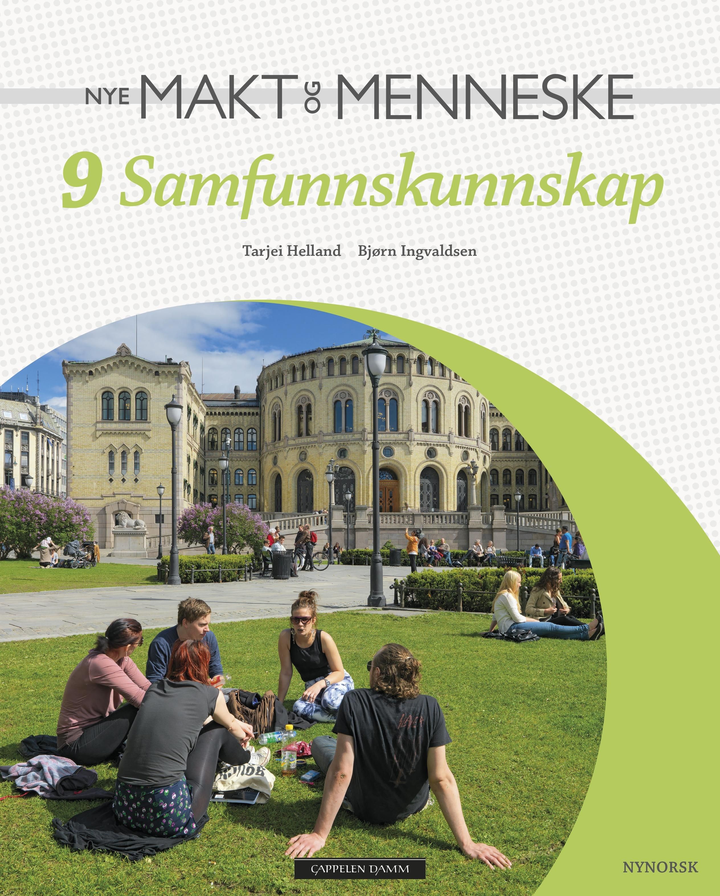 "Nye makt og menneske 9 - samfunnskunnskap" av Tarjei Helland