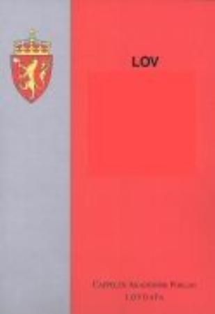 "Lov om barneverntjenester (barnevernloven) av 17. juni 1992 nr. 100 - med endringer, sist ved lov av 30. mai 2008 nr. 36 (i kraft 1. juli 2008) : samt forskrifter" av Norge