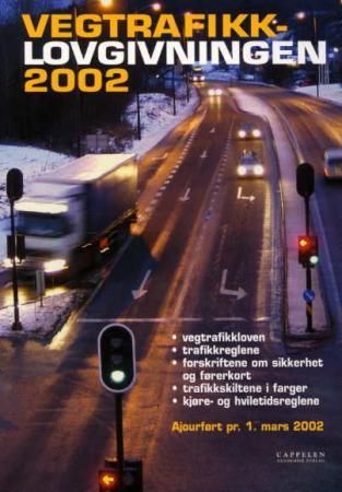 "Vegtrafikklovgivningen 2002 - vegtrafikkloven med trafikkregler og forskrifter : ajourført pr. 1. mars 2002" 